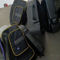 Borse Valige laterali con borse interne morbide