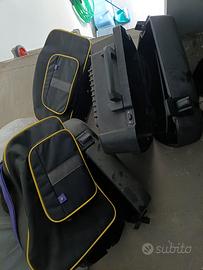 Borse Valige laterali con borse interne morbide