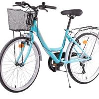city bike 24" turchese