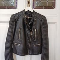 Giacca in ecopelle Zara