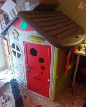 casetta smoby tenuta in casa 