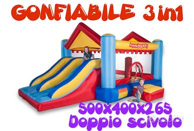 Gonfiabile grande da giardink e sala per feste