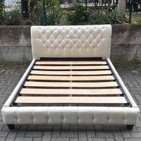 Letto matrimoniale in ecopelle