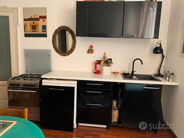 Cucina legno massello lineare