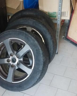 3 cerchi  16 per golf 5 serie