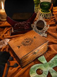 Scatola d'altare in legno Handcrafted 