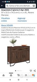 Mobile credenza