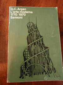 libro "L'arte moderna 1770/1970"