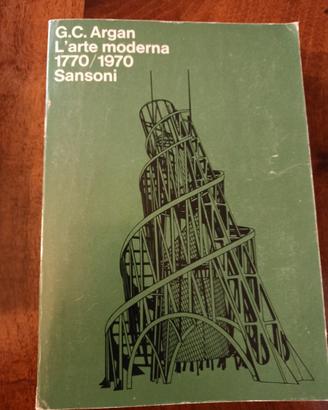 libro "L'arte moderna 1770/1970"