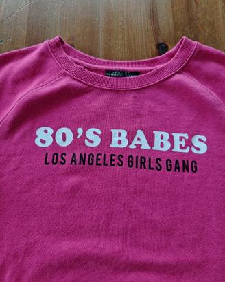 felpa donna Alcott fucsia taglia M 