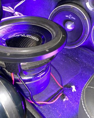 Subwoofer CL-AUDIO CRX doppia bobbina 10000w