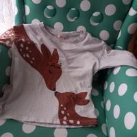 Maglia bimba DPAM, da 2 a 4 anni