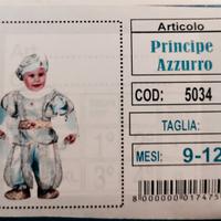 costume carnevale principe azzurro baby