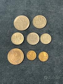 Russia Lotto 8 monete anni 1952-1971