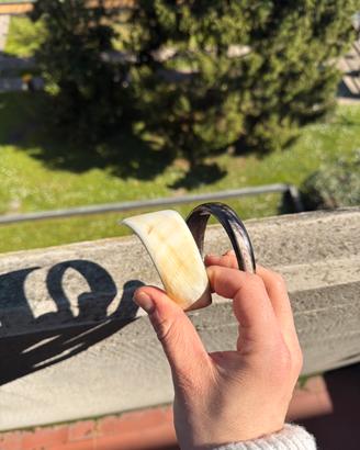 Bracciale vintage artigianale materiale naturale