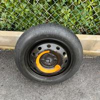 Ruotino fiat lancia alfa opel con kit attrezzi