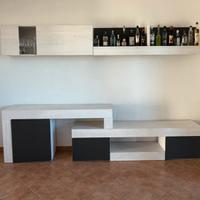 Mobile TV soggiorno regolabile