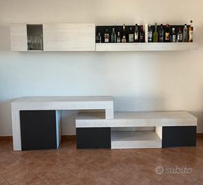 Mobile TV soggiorno regolabile