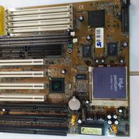 Scheda Madre Soyo SY-5BT + PentiumMMX RetroPC