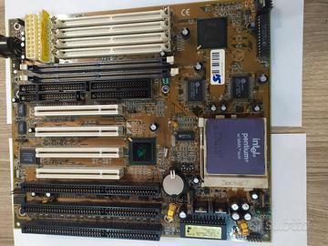 Scheda Madre Soyo SY-5BT + PentiumMMX RetroPC
