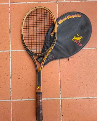 Racchetta tennis vintage Panatta Wip Wood Graphite
