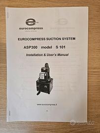 Aspiratore dentale a secco