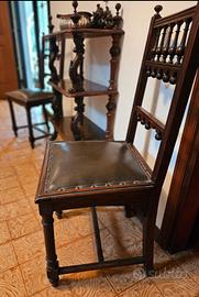 2 SEDIE ANTICHE PRIMI 900