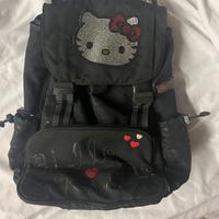 Zaino per scuola Hello Kitty con tasche