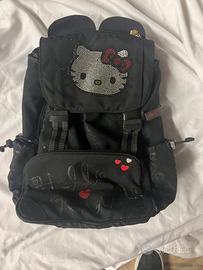 Zaino per scuola Hello Kitty con tasche