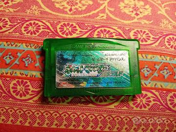 Raro Pokémon Smeraldo Giapponese Mappa stinta GBA