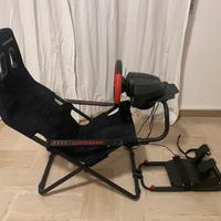 Sedile Playseat Challenge + Volante T150 Ferrari
