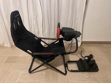 Sedile Playseat Challenge + Volante T150 Ferrari