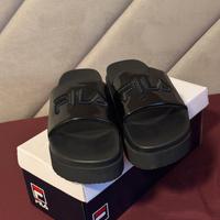Ciabatte platform nere