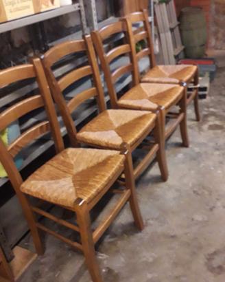 sedie in legno