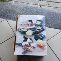 Barbacue Brandani grill in acciaio e pietra oliare