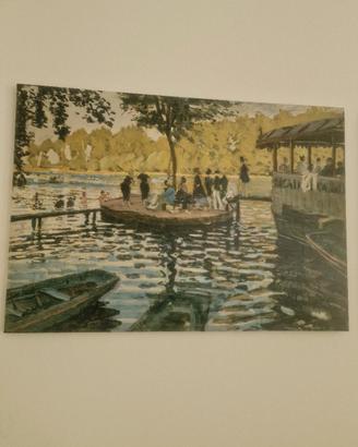  Stampa su telaio in legno Monet_Le Grenoviller 

