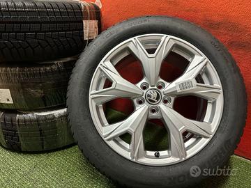 Cerchi Skoda Kamiq Invernali Nuove 205 55 17