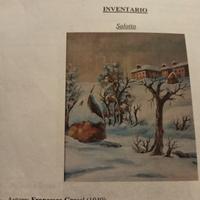 quadro olio su tela