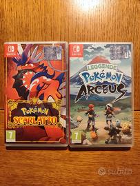 Pokemon Scarlatto + Pokemon Arceus