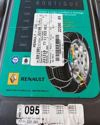Catene da neve Konig by Renault T9 095