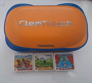 Clementoni ClemTouch + 3 cartucce giochi