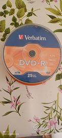 VERBATIM DVD - R NUOVI 25 PEZZI 