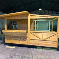 Chiosco in legno