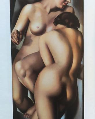 Poster de Lempick "Les deux amies" cornice legno