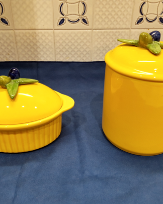 Contenitori da cucina decorati