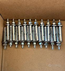 20 tirafondi ad espansione M6x60 inox AISI  304