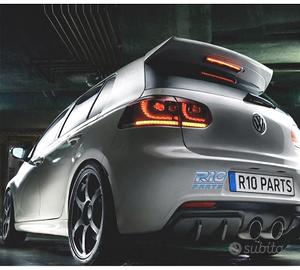 FANALI VOLKSWAGEN VW GOLF 6 LOOK R FULL LED DINAMI