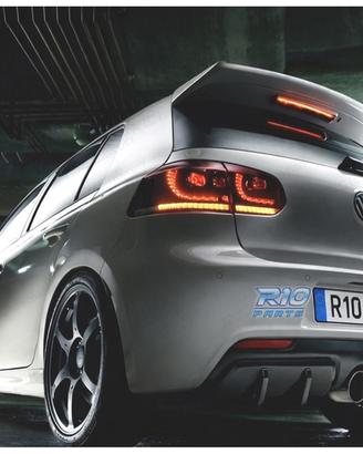 FANALI VOLKSWAGEN VW GOLF 6 LOOK R FULL LED DINAMI