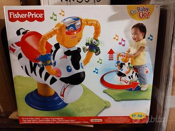 Fisher-Price Zebra saltella e gira