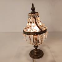 Abat jour singola vintage impero oro